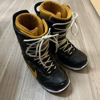 ナイキ(NIKE)のNIKE AIR ズーム怪獣 26cm 黒×茶(ブーツ)