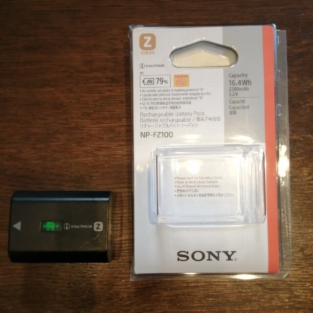 SONY純正 NP-FZ100 バッテリー