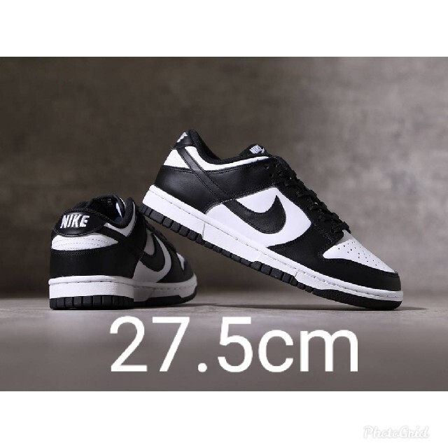 スニーカー【新品】Nike Dunk Low Retro White/Black