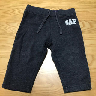 ベビーギャップ(babyGAP)のbaby Gap パンツ　ズボン　スウェット　size80 濃グレー(パンツ)