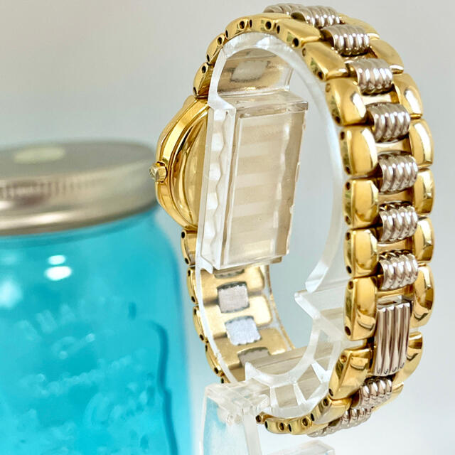Christian Dior(クリスチャンディオール)の110 クリスチャンディオール時計　レディース腕時計　新品電池　ゴールド　ダイヤ レディースのファッション小物(腕時計)の商品写真