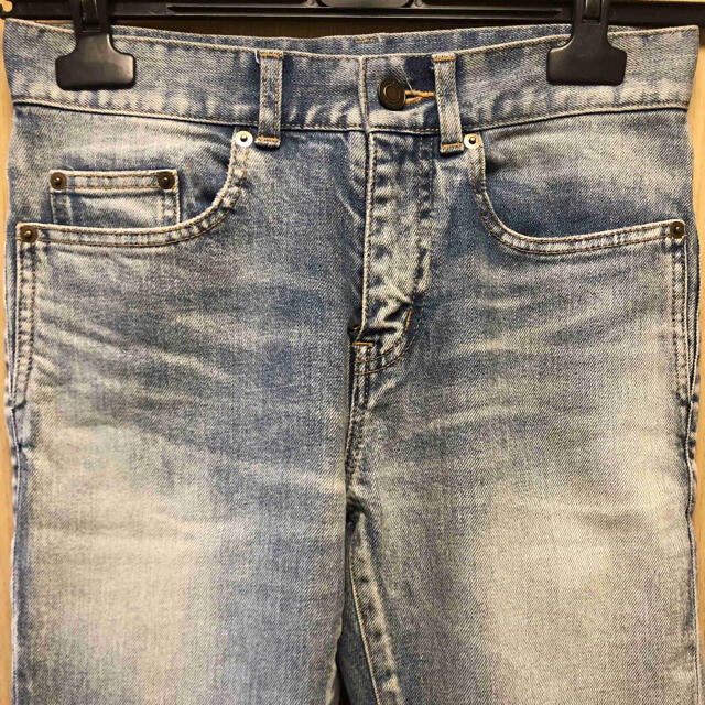 国内正規 20SS Saint Laurent サンローラン カットオフ デニム