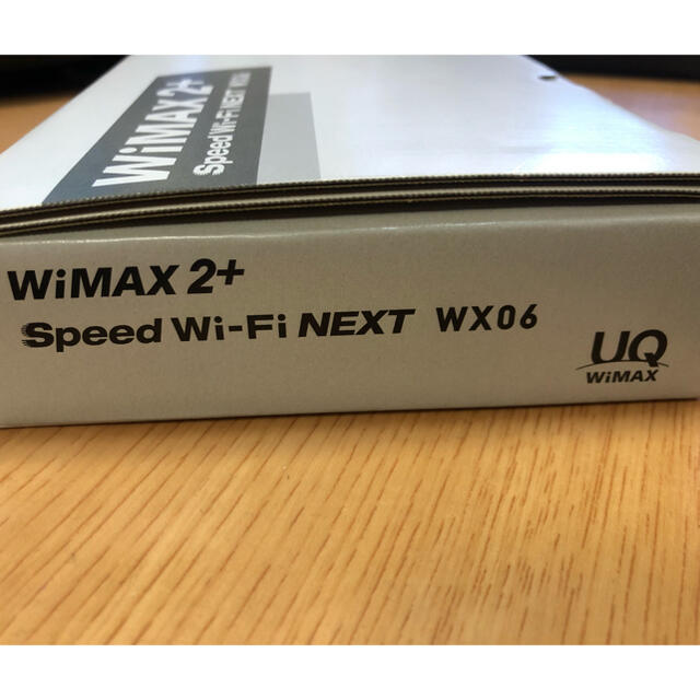 NEC(エヌイーシー)のNEC Speed Wi-Fi NEXT WX06 ホワイト スマホ/家電/カメラのPC/タブレット(PC周辺機器)の商品写真