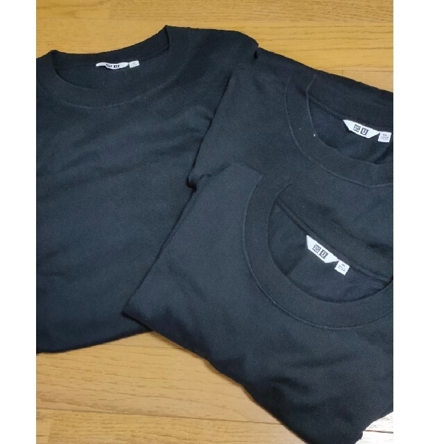 UNIQLO(ユニクロ)のUNIQLO クルーネックTシャツ 胸ポケットつき メンズのトップス(Tシャツ/カットソー(七分/長袖))の商品写真