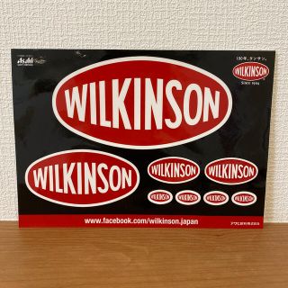 アサヒ(アサヒ)のWILKINSON ノベルティステッカー(ステッカー)