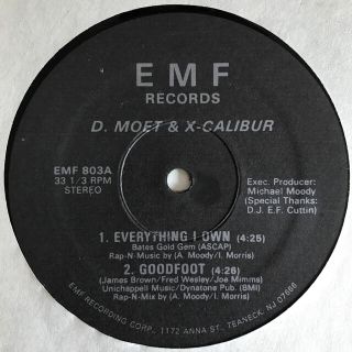 D. Moet & X-Calibur - Everything I Own(ヒップホップ/ラップ)