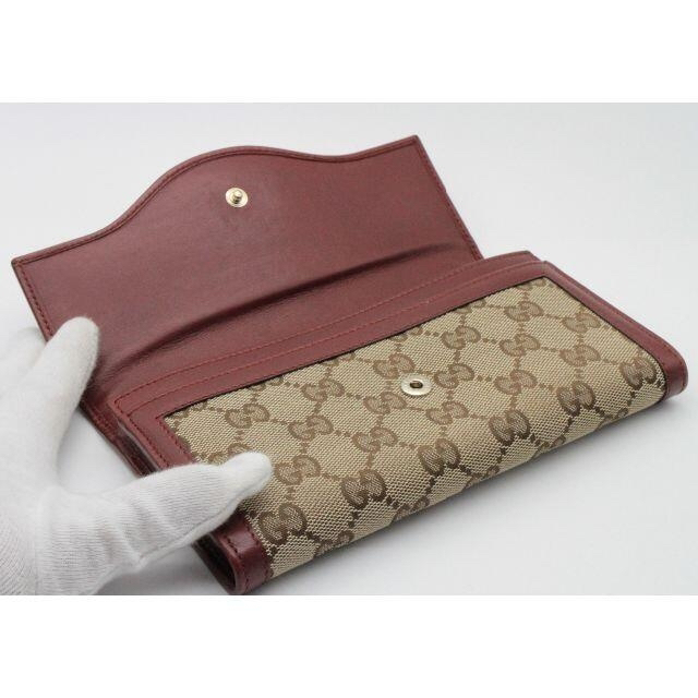 Gucci(グッチ)のグッチGGキャンバスインターロッキング長財布【超美品】 レディースのファッション小物(財布)の商品写真