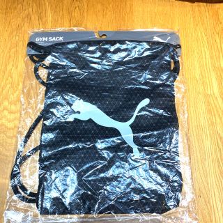 プーマ(PUMA)の新品　プーマ　PUMA  GYM SACK 黒(バッグパック/リュック)