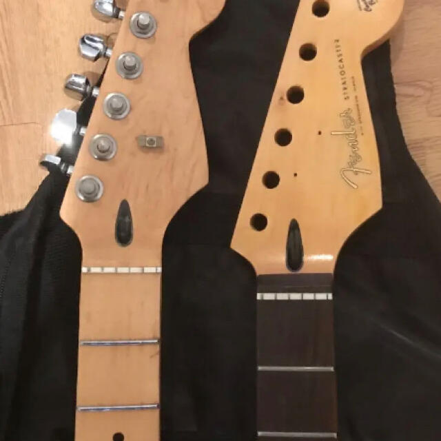 ストラトタイプネック２本セット　（ジャンク扱い） 楽器のギター(パーツ)の商品写真