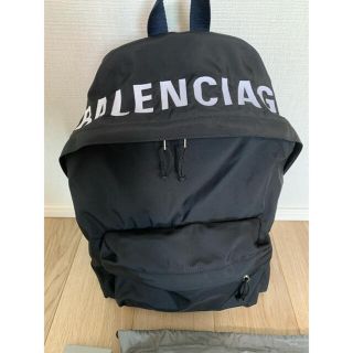 バレンシアガ(Balenciaga)のあつお様専用2020年春夏 バレンシアガ バックパック 新品未使用 黒(バッグパック/リュック)