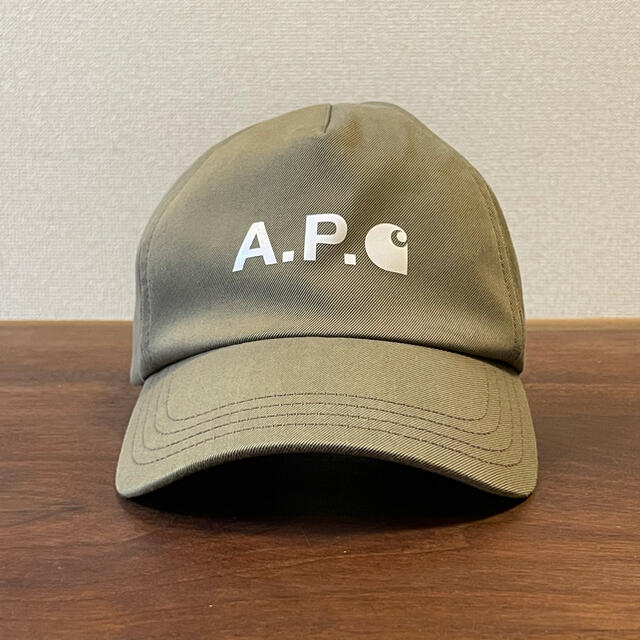 新品 A.P.C. X CARHARTT WIP カーハート カーキキャップ帽子