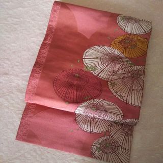 蛇の目傘  傘 名古屋帯  美品(帯)