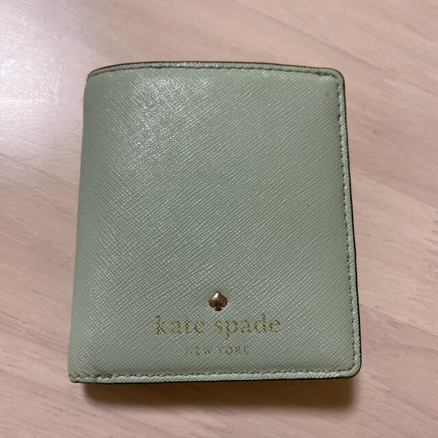 kate spade new york(ケイトスペードニューヨーク)のうーちゃん1109様専用⭐︎ケイトスペード　ミニ　財布　ミントグリーン レディースのファッション小物(財布)の商品写真