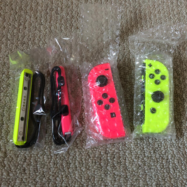 Nintendo Switch(ニンテンドースイッチ)の任天堂スイッチジョイコン未使用 エンタメ/ホビーのゲームソフト/ゲーム機本体(その他)の商品写真