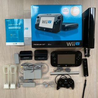 ウィーユー(Wii U)のWiiU プレミアムセット箱付き(家庭用ゲーム機本体)