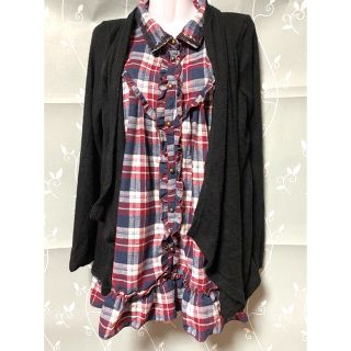 アクシーズファム(axes femme)の★usako様専用★axes femme チュニック　ブラウス　カーディガン(チュニック)