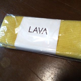 新品□lava ラバ　イエロー　ラグ　ヨガマット　ホットヨガ　ヨガ(ヨガ)