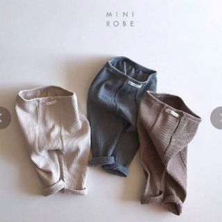 ベビーギャップ(babyGAP)の新品　ベビー　ストレッチ　リブレギンス(パンツ/スパッツ)