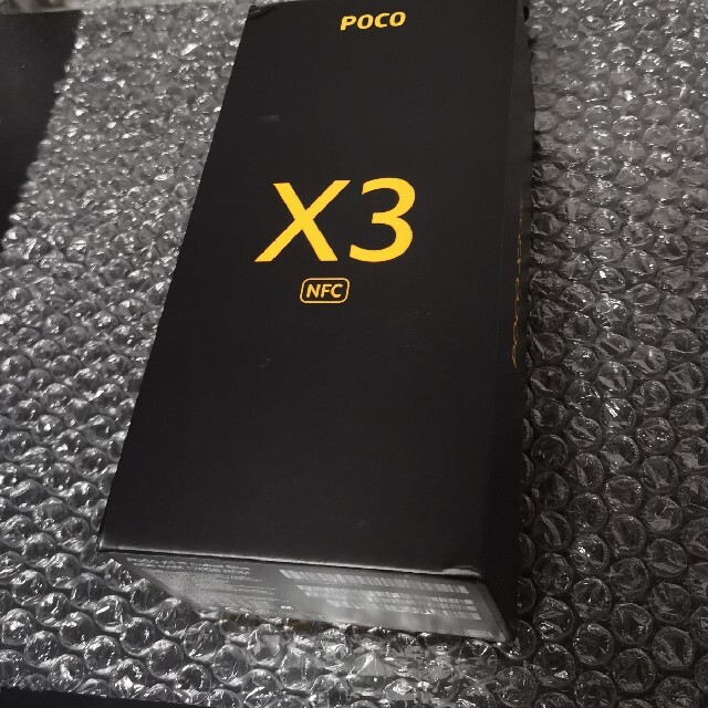 ANDROID(アンドロイド)のpoco X3 6GB 128GB スマホ/家電/カメラのスマートフォン/携帯電話(スマートフォン本体)の商品写真