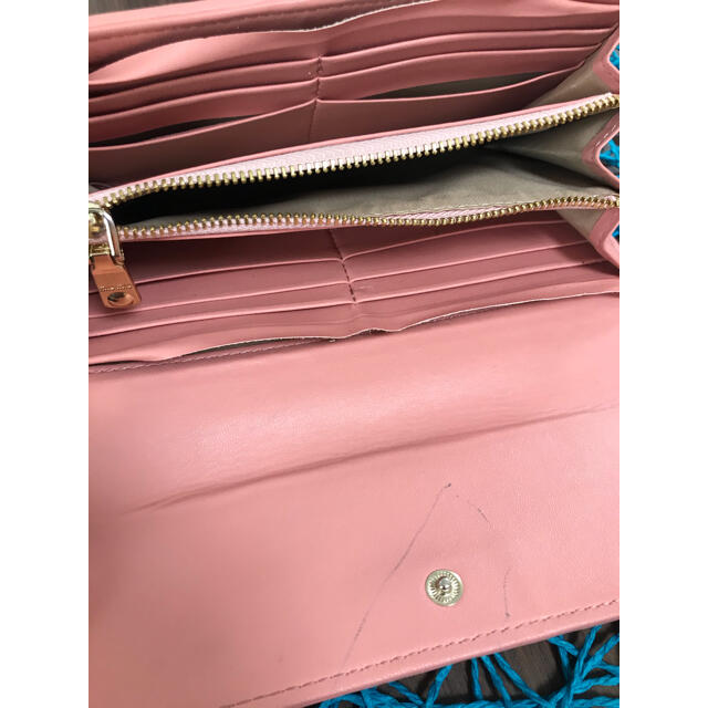 長財布 ピンク かわいい系 MIUMIU風 レディースのファッション小物(財布)の商品写真