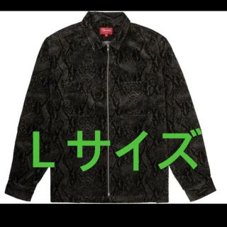 シュプリーム(Supreme)のSupreme Snakeskin Corduroy Zip Up Shirt(ブルゾン)