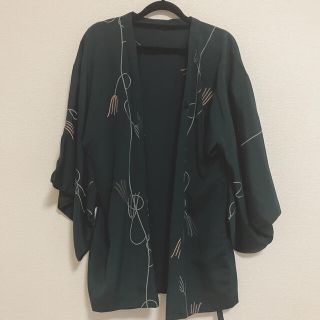 【美品】アンティーク着物　長羽織(着物)