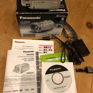 パナソニック(Panasonic)のPanasonic HC-V600M-S (ビデオカメラ)