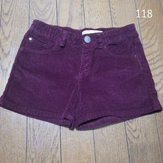 ザラキッズ(ZARA KIDS)の118 コーデュロイショートパンツ(パンツ/スパッツ)