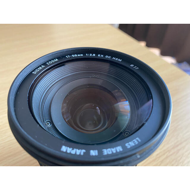 SIGMA(シグマ)のSIGMA 17-50mm F2.8 EX DC (PENTAX Kマウント用) スマホ/家電/カメラのカメラ(レンズ(ズーム))の商品写真