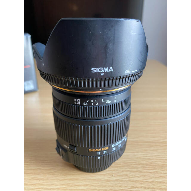 SIGMA(シグマ)のSIGMA 17-50mm F2.8 EX DC (PENTAX Kマウント用) スマホ/家電/カメラのカメラ(レンズ(ズーム))の商品写真