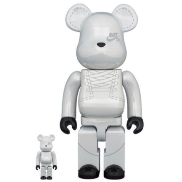 NIKEBE@RBRICK NIKE SB 2020 WHITE 100％ & 400％