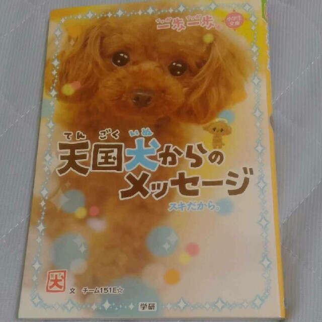 学研(ガッケン)の天国犬からのメッセージ　すきだから。 エンタメ/ホビーの本(文学/小説)の商品写真