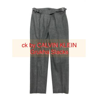 シーケーカルバンクライン(ck Calvin Klein)のCK CALVIN KLEIN Grukha Design Slacks(クロップドパンツ)