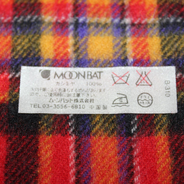 未使用タグ付き　Vivienne Westwood カシミヤ100 チェック柄