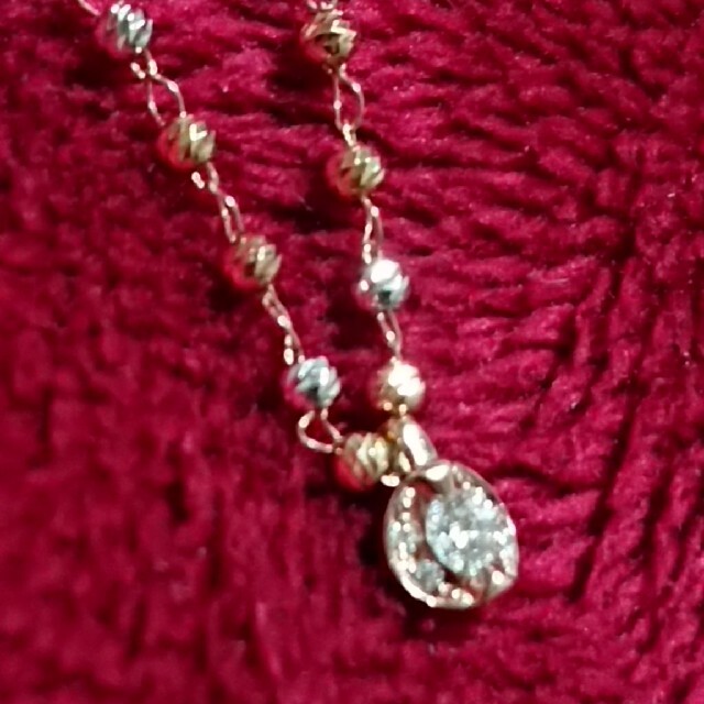 PG ダイヤモンドネックレス レディースのアクセサリー(ネックレス)の商品写真