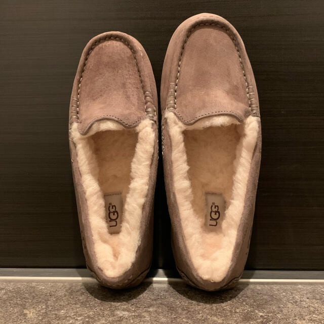 【新品】UGG アグ アンスレー ムートン スレート モカシン 23 25