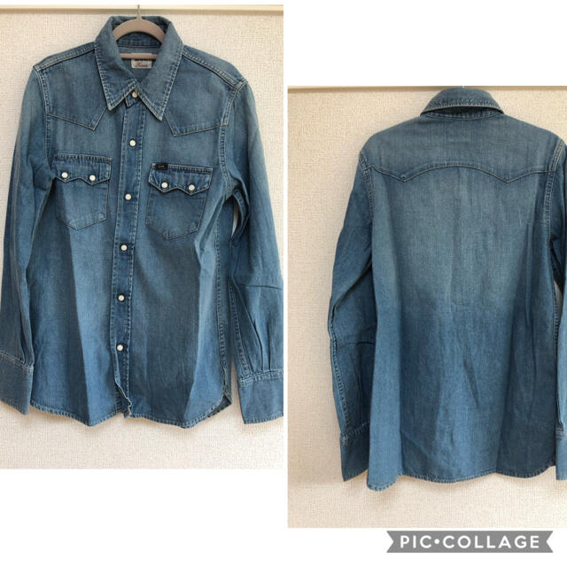 Lee(リー)のLEE デニムシャツ　L レディースのトップス(シャツ/ブラウス(長袖/七分))の商品写真