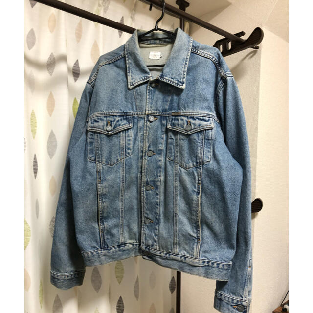 Calvin Klein(カルバンクライン)の90s Calvin Klein デニムジャケット Gジャン サイズ表記XL メンズのジャケット/アウター(Gジャン/デニムジャケット)の商品写真