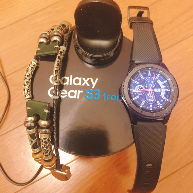 Galaxy(ギャラクシー)のSAMSUNG GEAR S3 FRONTIER メンズの時計(腕時計(デジタル))の商品写真