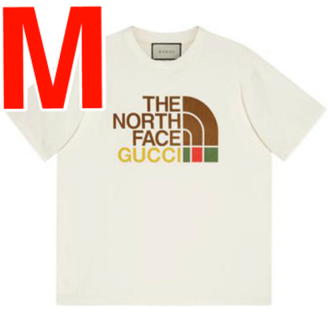 Gucci the north face コラボTシャツ Mサイズ 白 【破格値下げ】 38500