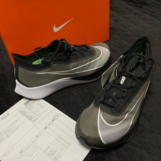 ナイキ(NIKE)の【新品】ナイキ ズームフライ3 ブラック 厚底 ランニングシューズ 26.5cm(シューズ)