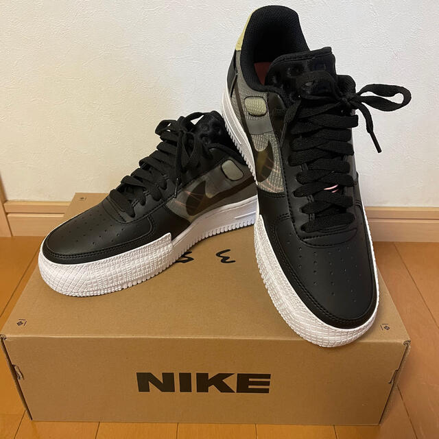 NIKE(ナイキ)の限定お値下げ！NIKE AF1-TYPE ナイキ エアフォース1 ブラック メンズの靴/シューズ(スニーカー)の商品写真