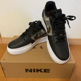 ナイキ(NIKE)の限定お値下げ！NIKE AF1-TYPE ナイキ エアフォース1 ブラック(スニーカー)