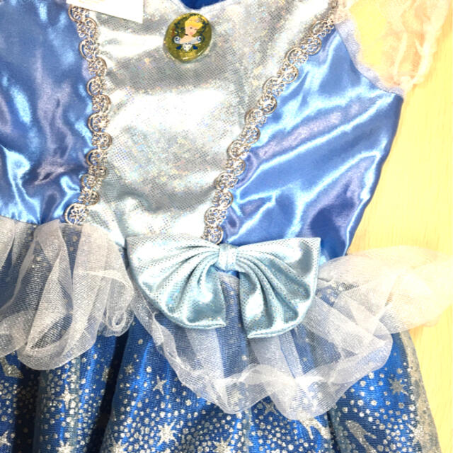 Disney(ディズニー)の子供プリンセスドレス　シンデレラ　110〜120 キッズ/ベビー/マタニティのキッズ服女の子用(90cm~)(ドレス/フォーマル)の商品写真