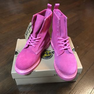 Dr.Martens スエードブーツ ビンテージ レア ピンク