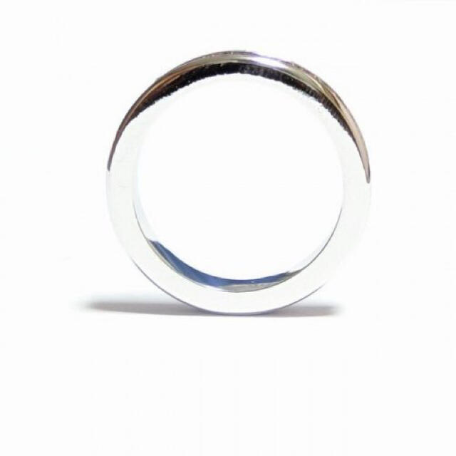 10号 フルエタニティ スワロフスキークリスタル グレー シルバーリング レディースのアクセサリー(リング(指輪))の商品写真