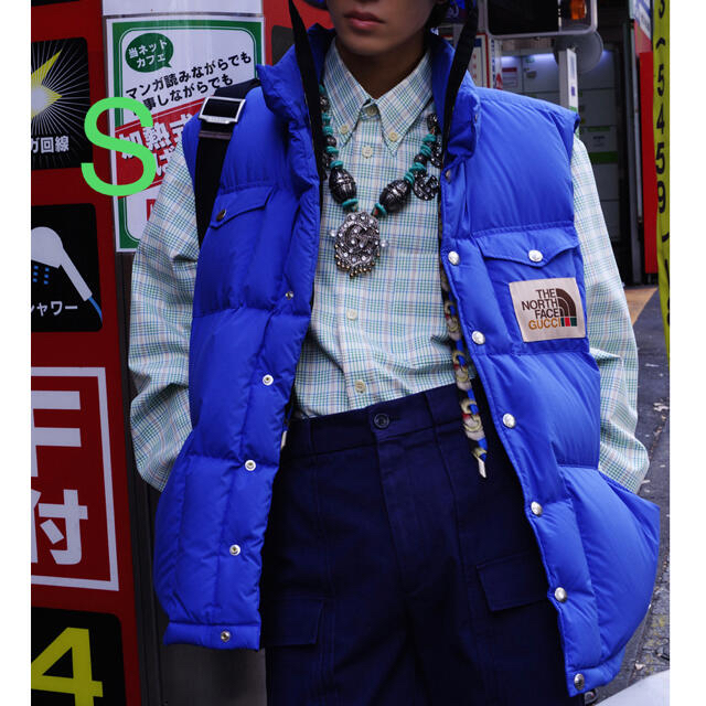 2022新作モデル GUCCI - Gucci North 志尊淳 ダウンベストS グッチ