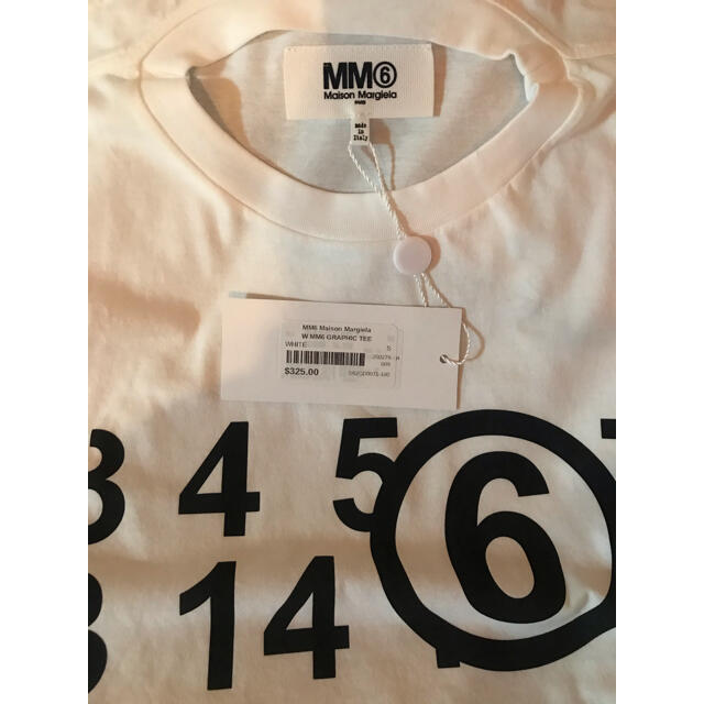 新品未使用 2020AW MM6エムエム6メゾンマルジェラ サークルTシャツ