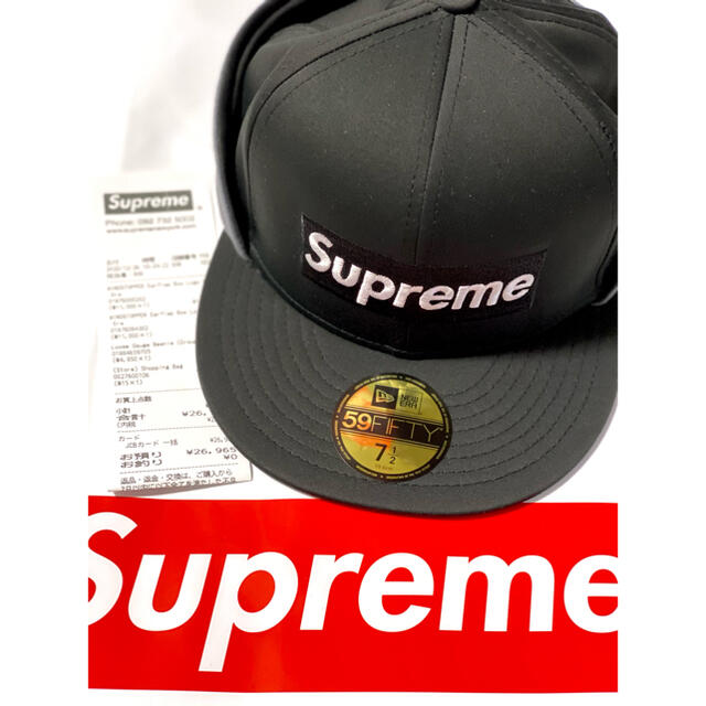 Supreme(シュプリーム)のsupreme new era 7 5/8  20fw メンズの帽子(キャップ)の商品写真