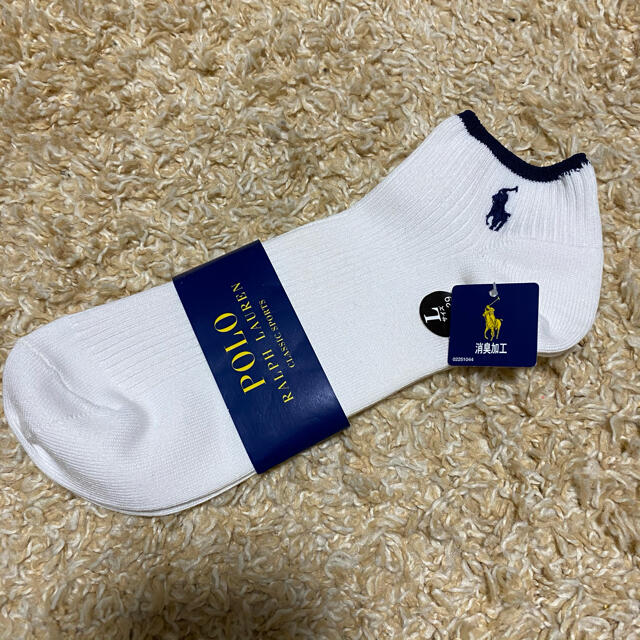 POLO RALPH LAUREN(ポロラルフローレン)のポロ ラルフローレン 新品未使用品 メンズ ソックス メンズのレッグウェア(ソックス)の商品写真